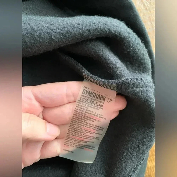 Gymshark Athleisure Black Hoodie Dress With Adjustable Waist - Medium - Picture 8 of 8